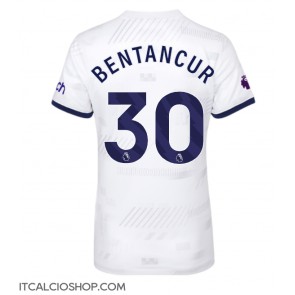 Tottenham Hotspur Rodrigo Bentancur #30 Prima Maglia Femmina 2023-24 Manica Corta